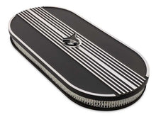 Load image into Gallery viewer, Scott Drake Aluminum Oval Air Cleaner Assembly Black S1MS-9600-P fits 1964-1973 Ford Mustang 2V/4V