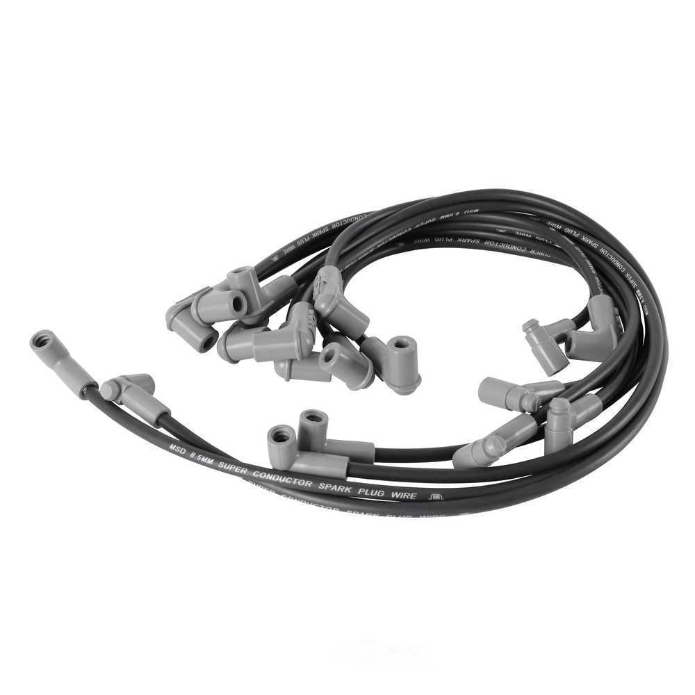 MSD Black Conductor for use with Low Profile Distributor 31243 fits 1955-1975 Chevrolet Small Block / GMC / Pontiac