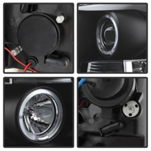 Spyder Auto (Spyder Signature) Projector Headlights - LED Halo - Black 5009494 fits 2007-2013 Chevrolet Silverado 1500 / 2007-2014 Chevrolet Silverado 2500 Hd / 2007-2014 Chevrolet Silverado 3500 Hd