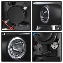 Load image into Gallery viewer, Spyder Auto (Spyder Signature) Projector Headlights - LED Halo - Black 5009494 fits 2007-2013 Chevrolet Silverado 1500 / 2007-2014 Chevrolet Silverado 2500 Hd / 2007-2014 Chevrolet Silverado 3500 Hd