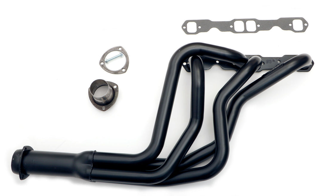 Hedman Hedders Standard Uncoated Headers; 1-3/4 in. Tube Dia.; 3 in. Coll.; FULL LENGTH Design 65101 fits 1964-1977 Chevrolet Chevelle, EL Camino