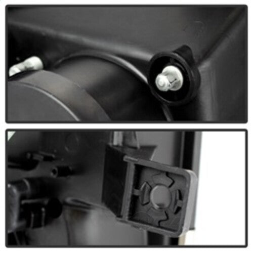Spyder Auto (Spyder Signature) Projector Headlights - Light Bar DRL - Black 5077592 fits 2010-2014 Ford F-150