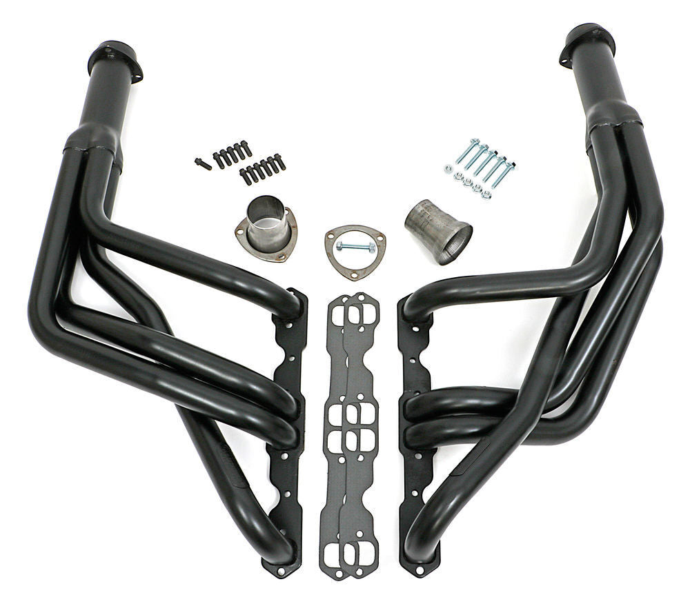 Hedman Hedders Standard Uncoated Headers; 1-3/4 in. Tube Dia.; 3 in. Coll.; FULL LENGTH Design 65003 fits 1967-1974 Chevrolet Camaro / Chevy II / Nova