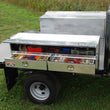 Load image into Gallery viewer, Unique Truck Accessories 72"x20"x24" High Cap. Stake Bed Contr. TopSider w/ Button Drawers Comm.Class TB400-72-BD