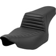 Load image into Gallery viewer, Saddlemen Step-Up Seat - Tuck-n'-Roll - Black - Extended Reach 823-07E-171 fits Harley-Davidson Street Glide, Road Glide