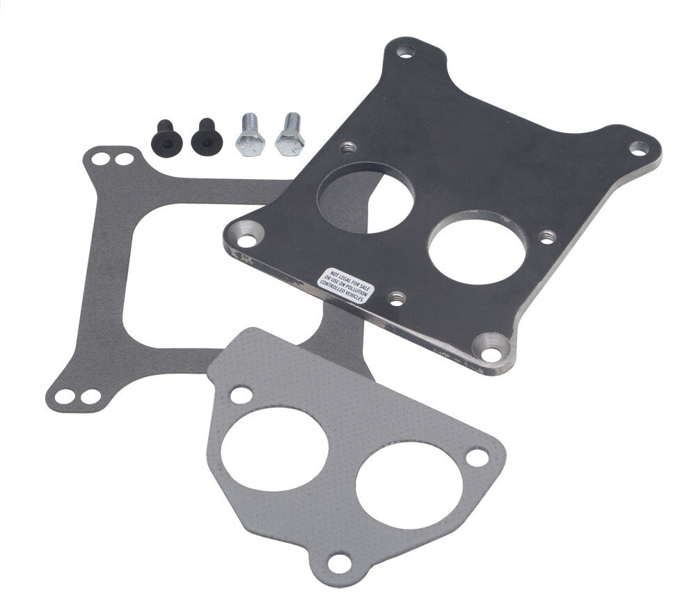Trans-Dapt Performance FRONT MOUNT Carburetor to TBI Adapter 2202 fits Sb Chevrolet Tbi to Holley 4BBL Manifold