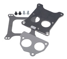 Load image into Gallery viewer, Trans-Dapt Performance FRONT MOUNT Carburetor to TBI Adapter 2202 fits Sb Chevrolet Tbi to Holley 4BBL Manifold