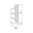 Load image into Gallery viewer, Mr Gasket Water Pump Pulley - Aluminum - Double Groove 5311 fits 1955-1968 Buick / Chevrolet / GMC
