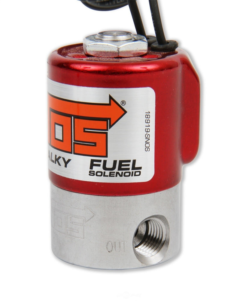 NOS/Nitrous Oxide System Fuel Solenoid - Red 18060NOS