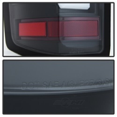 Spyder Auto (Spyder) LED Tail Lights - Black 5079985 fits 2015-2018 Chevrolet Silverado 1500 / 2015-2019 Chevrolet Silverado 2500 HD / 2015-2019 Chevrolet Silverado 3500 HD / 2015-2019 GMC Sierra 3500 HD