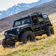 Load image into Gallery viewer, ARIES 25009 Black Aluminum Rear Tube Half Doors 25009 fits Jeep Wrangler JK