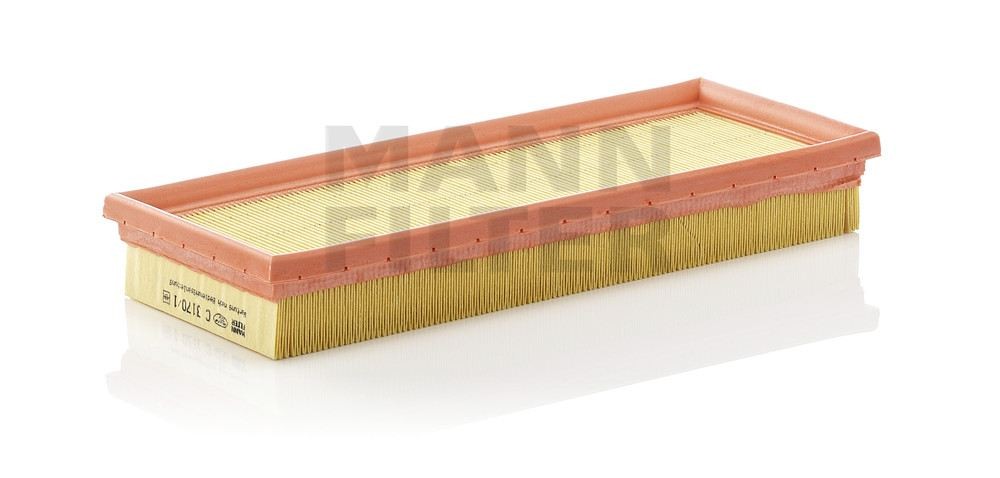 Mann-Filter Air Filter Set C 3170/1-2 fits 2002-2004 Mercedes-Benz C32 AMG, SLK32 AMG