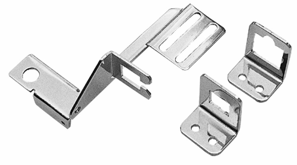 Trans-Dapt Performance Carburetor Linkage Bracket Automatic Transmission- Chrome 9620