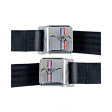 Load image into Gallery viewer, Scott Drake Seat Belt Set with Emblem SB-BR-H fits 1964-1973 Ford Mustang