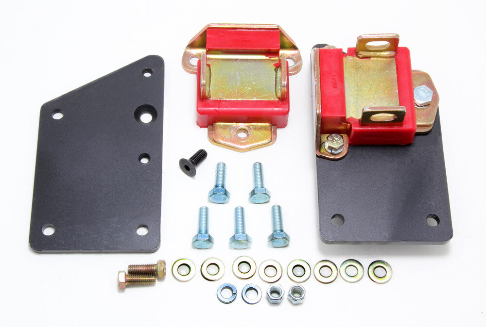 Trans-Dapt Performance LS1 Engine Swap Kit; Stock Location- Urethane Pads