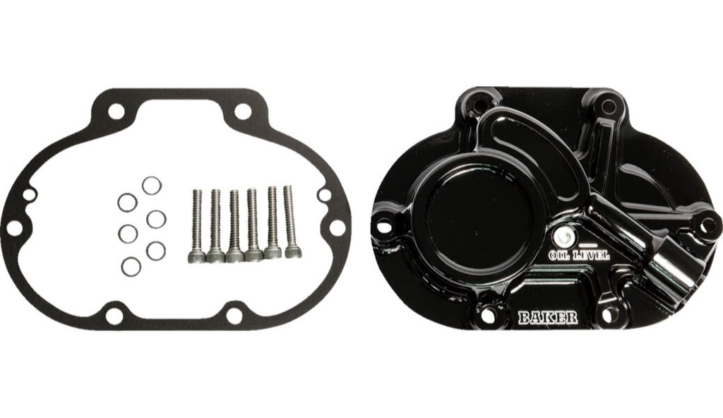Baker Function-Formed™ Transmission Side Cover - Mechanical - Gloss Black BD-10605-A fits Harley-Davidson Big Twin