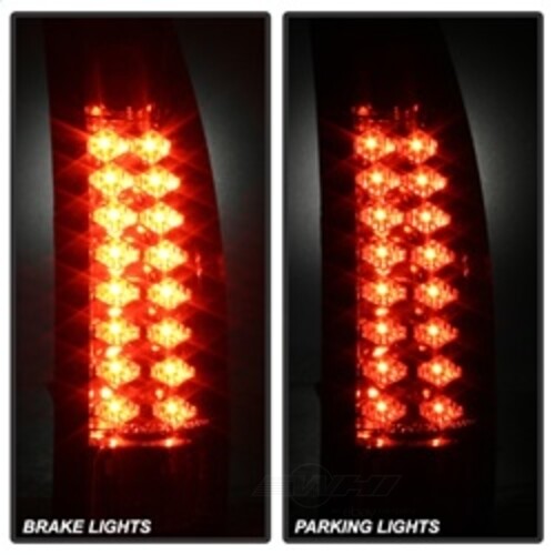 Spyder Auto (Spyder) LED Tail Lights - Black 5001351