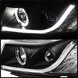 Load image into Gallery viewer, Spyder Auto (Spyder Signature) Projector Headlights - Light Tube - DRL - Black 5074164 fits 2011-2014 Chevrolet Cruze