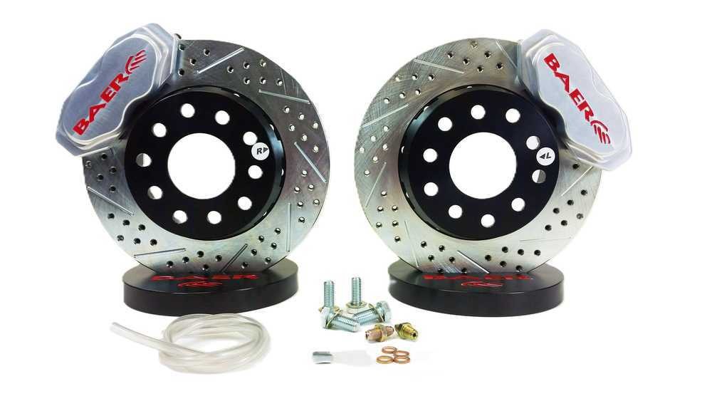 Baer Brake Systems Brake Components Deep Stage SS4+ Brake System Front Stg SS4+ w hub 4261415C fits 1979-1993 Ford Mustang