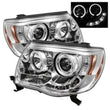 Load image into Gallery viewer, Spyder Auto (Spyder Signature) Projector Headlights - LED Halo - Chrome 5011923 fits 2005-2011 Toyota Tacoma