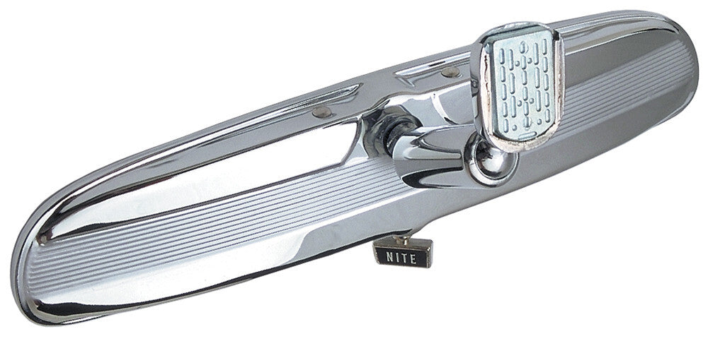 Trans-Dapt Performance REAR VIEW MIRROR; Day/night Lever; 9-3/4 in. Wide- CHROME 6975