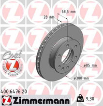Load image into Gallery viewer, Zimmermann Coated Brake Disc 6476 fits 2007-2025 Dodge / Mercedes-Benz