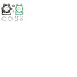 Load image into Gallery viewer, Namura Top-End Gasket Set NA-20078T