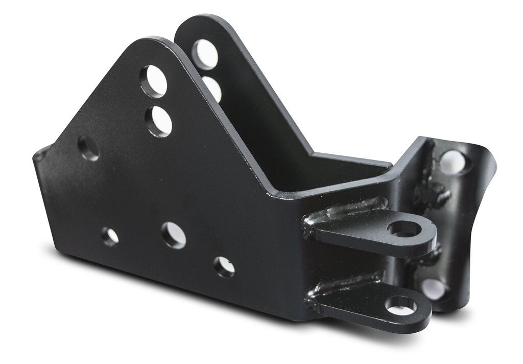 Steer Smarts Relocation bracket corrects the trackbar geometry on top mounted draglink. 79017001 fits 2007-2017 Jeep Wrangler