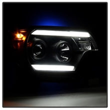 Load image into Gallery viewer, Spyder Auto (Spyder Signature) Projector Headlights - Light Bar DRL - Black 5081711 fits 2012-2015 Toyota Tacoma