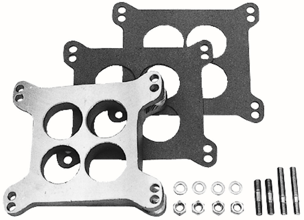 Trans-Dapt Performance 1-13/16 in. Tall; HOLLEY/AFB 4BBL 8 LEVELING BLOCK; Ported-CAST ALUM Carb Spacer
