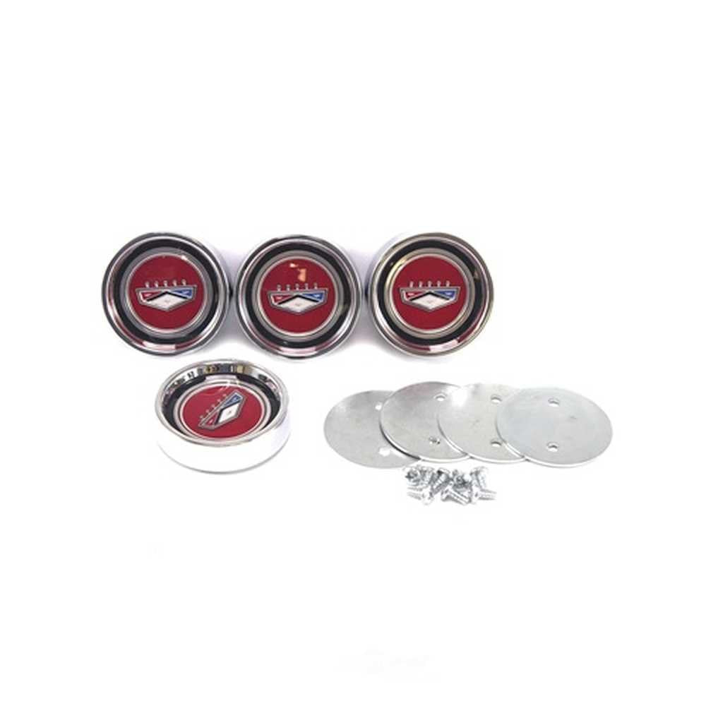 Scott Drake Styled Steel HubCap Set C6BZ-1130-W fits 1966 Ford Fairlane / Falcon