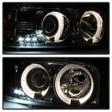 Load image into Gallery viewer, Spyder Auto (Spyder Signature) Projector Headlights - LED Halo - Chrome 5009364 fits 1999-2007 GMC Sierra 1500 / 1999-2004 GMC Sierra 2500 / 2001-2006 GMC Sierra 2500 Hd / 2001-2006 GMC Sierra 3500 / 2000-2006 GMC Yukon / 2000-2006 GMC Yukon Xl 1500