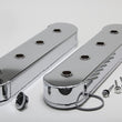 Load image into Gallery viewer, Hamburger's Performance Fab. Aluminum Valve Covers; No Bracket Mounting Holes-CHROME 1124 fits GM LS Series