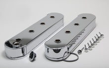 Load image into Gallery viewer, Hamburger's Performance Fab. Aluminum Valve Covers; No Bracket Mounting Holes-CHROME 1124 fits GM LS Series