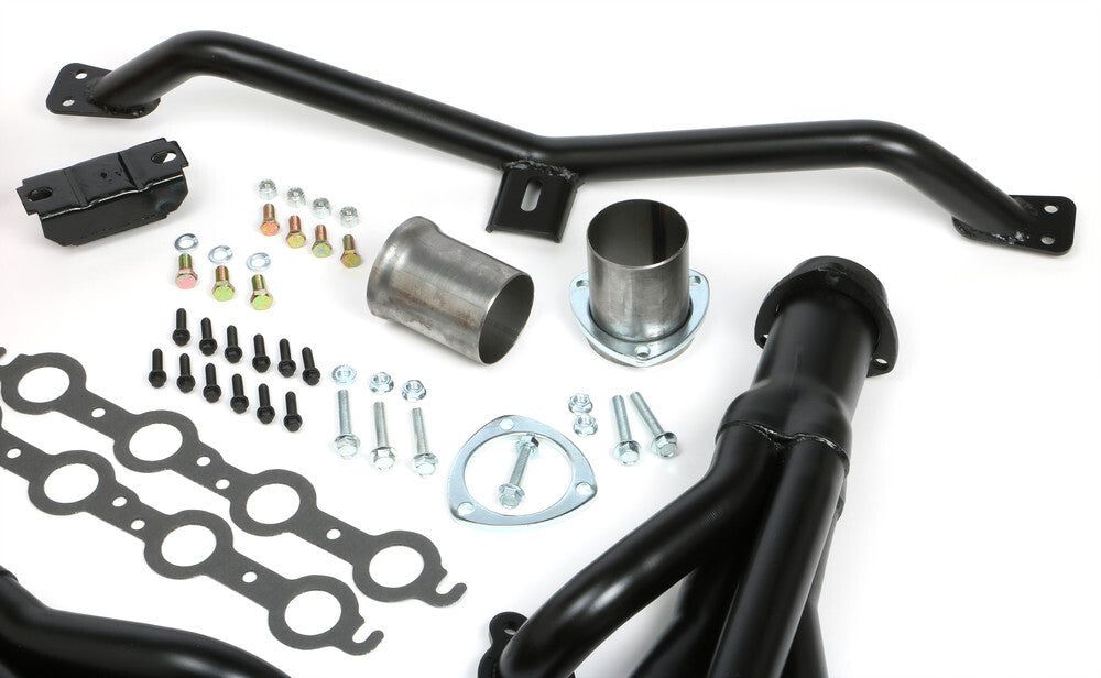Trans-Dapt Performance SWAP IN A BOX KIT Engine, Auto Trans. Black Headers 42041 fits 1967-1972 Chevrolet C10 Pickup / 1967-1972 Chevrolet C10 Suburban / 1967-1972 Chevrolet C20 Pickup / 1967-1972 Chevrolet C20 Suburban / 1967-1972 GMC C15/c1500 Pickup
