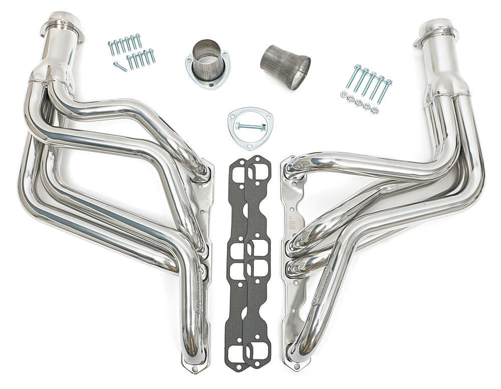 Hedman Hedders HTC Coated Headers; 1-3/4 in. Tube Dia; 3 in. Coll; FULL LENGTH Design 66104 fits 1975-1981 Chevrolet Camaro / 1975 Chevrolet Nova / 1977 Pontiac Ventura