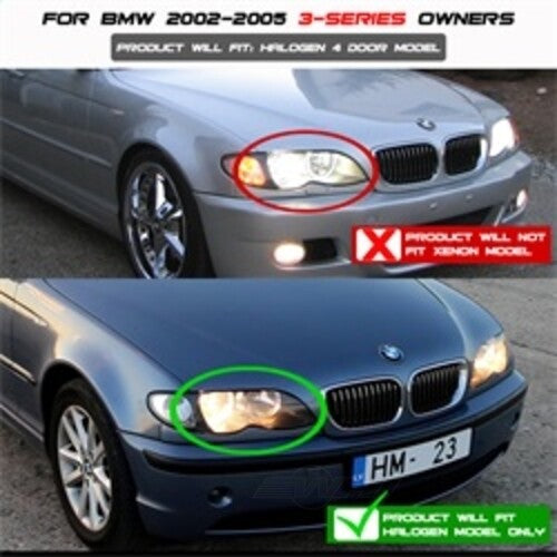 Spyder Auto (Spyder Signature) Projector Headlights 1PC - LED Halo - Chrome 5042408 fits 2002-2005 BMW 320I / 2002-2005 BMW 325I / 2002-2005 BMW 325XI / 2002-2005 BMW 330I / 2002-2005 BMW 330XI