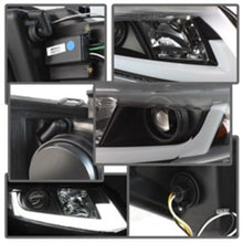 Load image into Gallery viewer, Spyder Auto (Spyder Signature) Projector Headlights - Light Bar DRL - Black 5076519 fits 2012-2013 Honda Civic