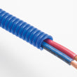 Load image into Gallery viewer, Trans-Dapt Performance BLUE Wire Harness; Convoluted; 1/4 in. Diameter- (10 ft)