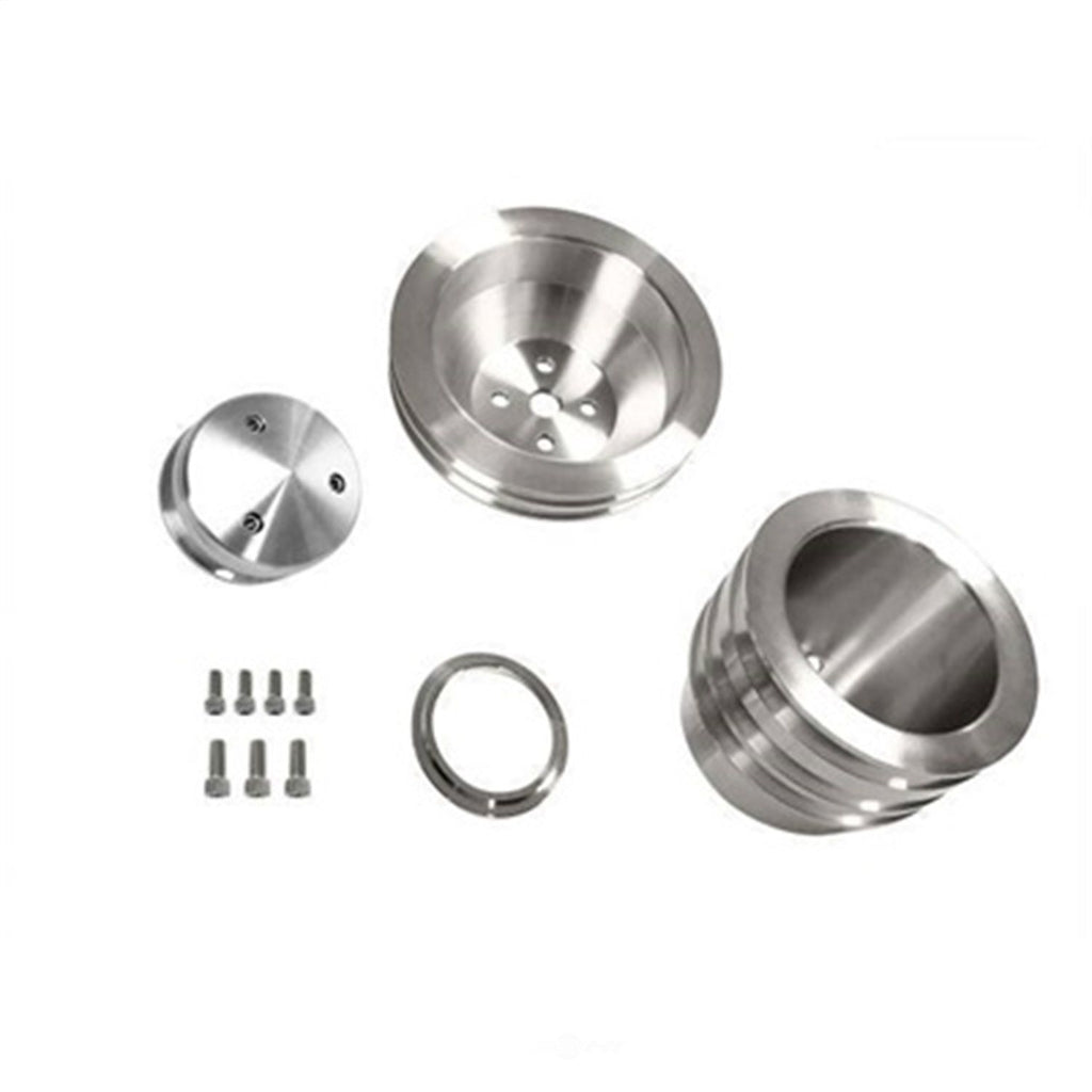 Scott Drake 289-302 Billet Pulley Kit Triple Groove B-F104 fits 1965-1969 Ford Mustang