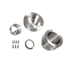 Load image into Gallery viewer, Scott Drake 289-302 Billet Pulley Kit Triple Groove B-F104 fits 1965-1969 Ford Mustang