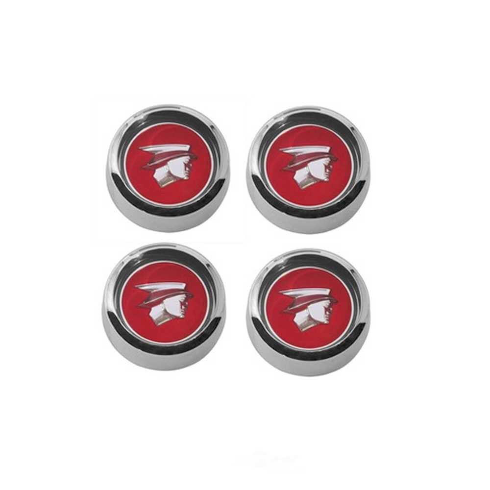 Scott Drake Hub Cap (Red) C7WY-1130-RD fits 1967-1968 Ford Mustang