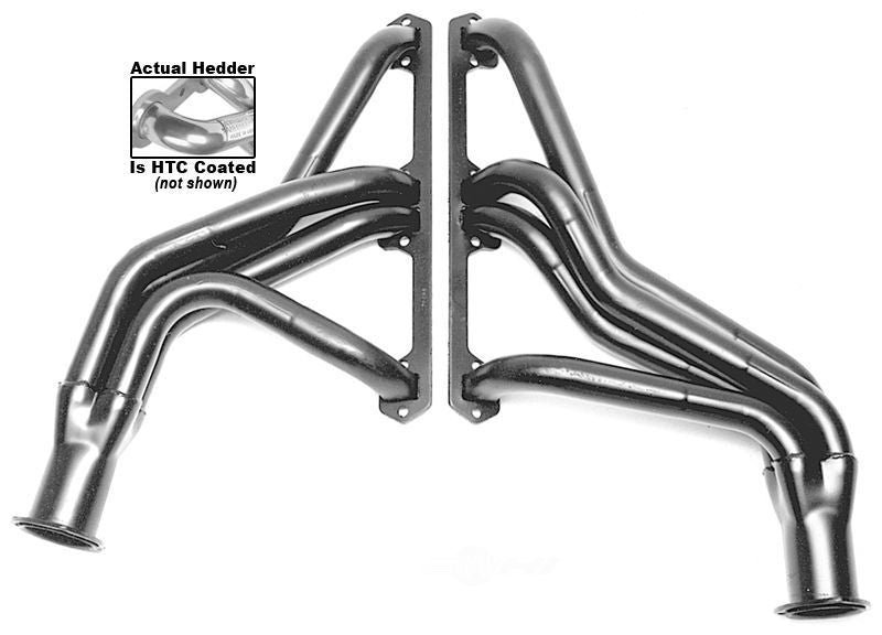 Hedman Hedders Silver Long-Tube Headers 99246 fits 1971-1979 Jeep Cherokee / J-100 / J10 / J20 / Wagoneer