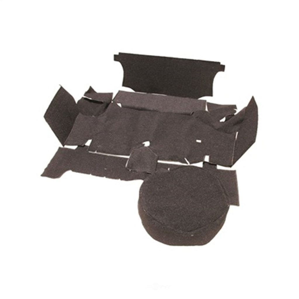 Scott Drake Trunk Carpet Kit (Black) TMK-CP-65-BK fits 1964-1966 Ford Mustang Coupe