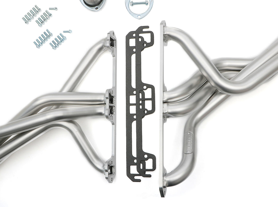 Hedman Hedders HD Silver 1-3/4 in. Long-Tube Headers 99198 fits 1972-1983 Jeep CJ5 / 1972-1975 Jeep CJ6 / 1976-1986 Jeep CJ7