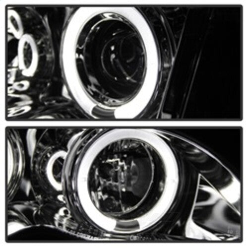 Spyder Auto (Spyder Signature) Projector Headlights 1PC - LED Halo - Chrome 5042408 fits 2002-2005 BMW 320I / 2002-2005 BMW 325I / 2002-2005 BMW 325XI / 2002-2005 BMW 330I / 2002-2005 BMW 330XI