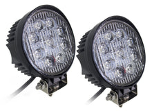 Load image into Gallery viewer, Race Sport Street Series 4in Round High-Powered LED 27W / 1755LM (Pair) RS-27W-R-2