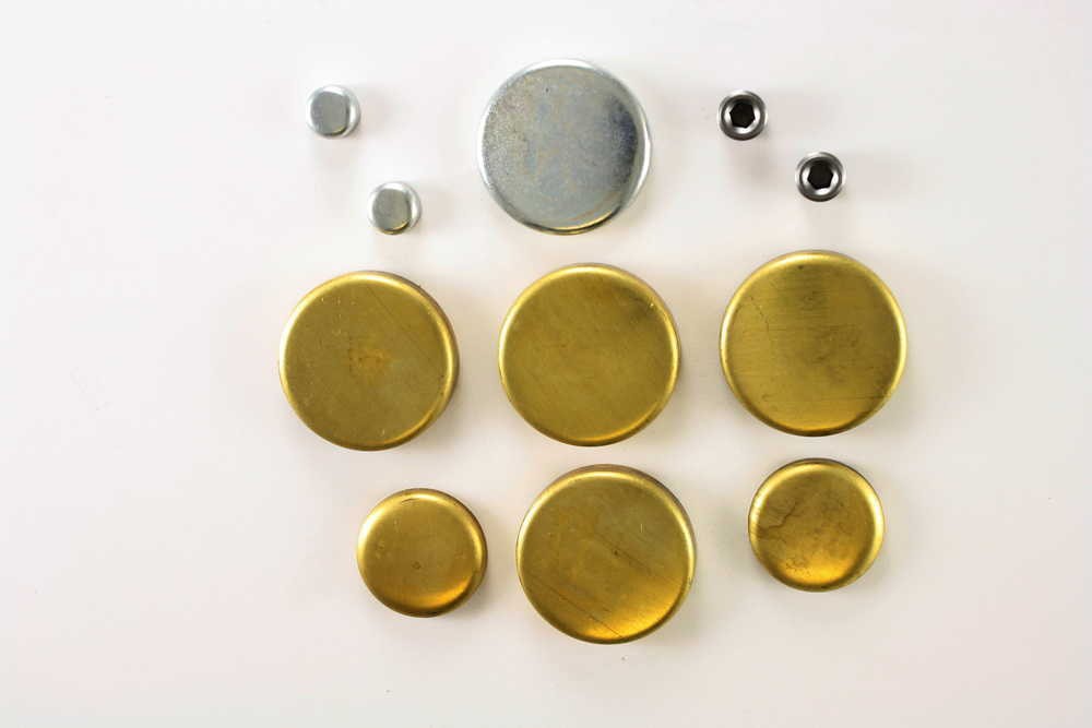 Pioneer Freeze Plug Kit - Brass PE-119-B fits Buick 400-455