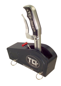 TCI Automotive Outlaw Shifter 3-Speed Reverse Shift Pattern with Black Cover