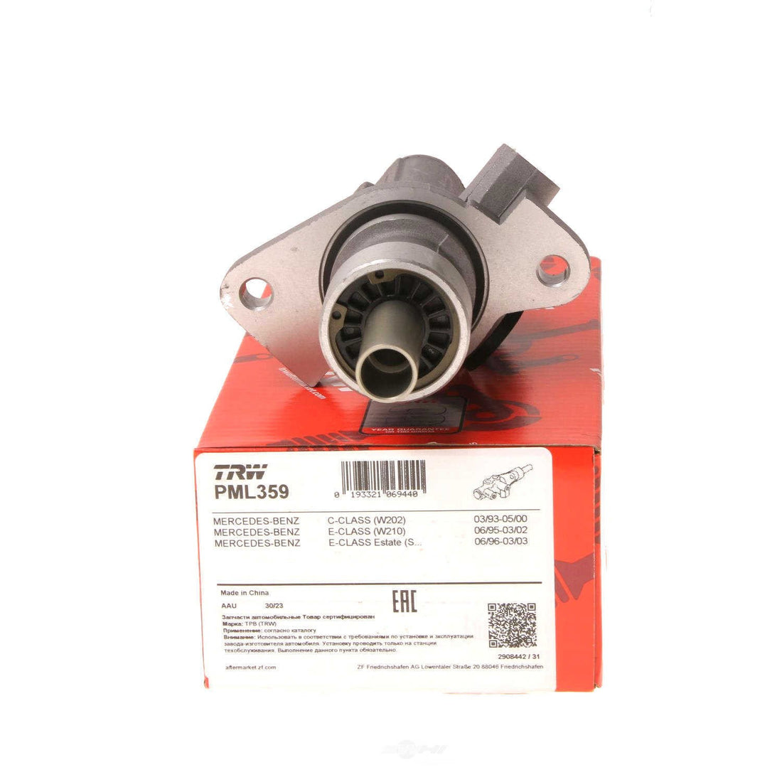 TRW Brake Master Cylinder fits 1998 Mercedes-Benz C43 Amg / 1998-1999 Mercedes-Benz E300 / 1998-2003 Mercedes-Benz E320 / 1998-2002 Mercedes-Benz E430